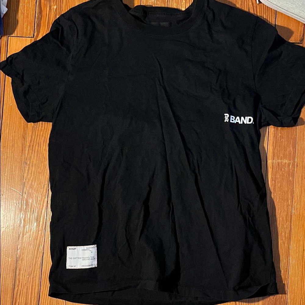 BANDIT Black Short Sleeve Crew Tee